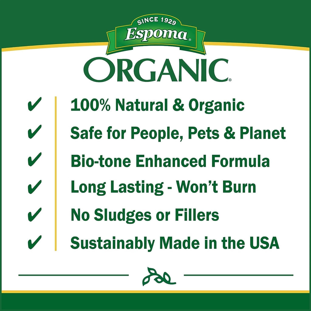 Espoma Organic Holly-Tone 4-3-4 Natural & Organic Evergreen & Azalea Plant Food; 4 lb. Bag; The Original & Best Fertilizer for All Acid Loving Plants Including Rhododendrons & Hydrangeas. Pack of 3