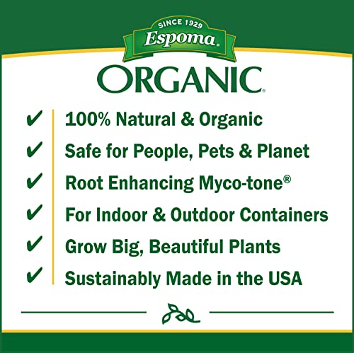 Espoma Organic Seed Starter Premium Potting Soil Mix - All Natural & Organic Seed Starting Mix with Mycorrhizae. for Organic Gardening, 16 qt, Bag - Pack of One