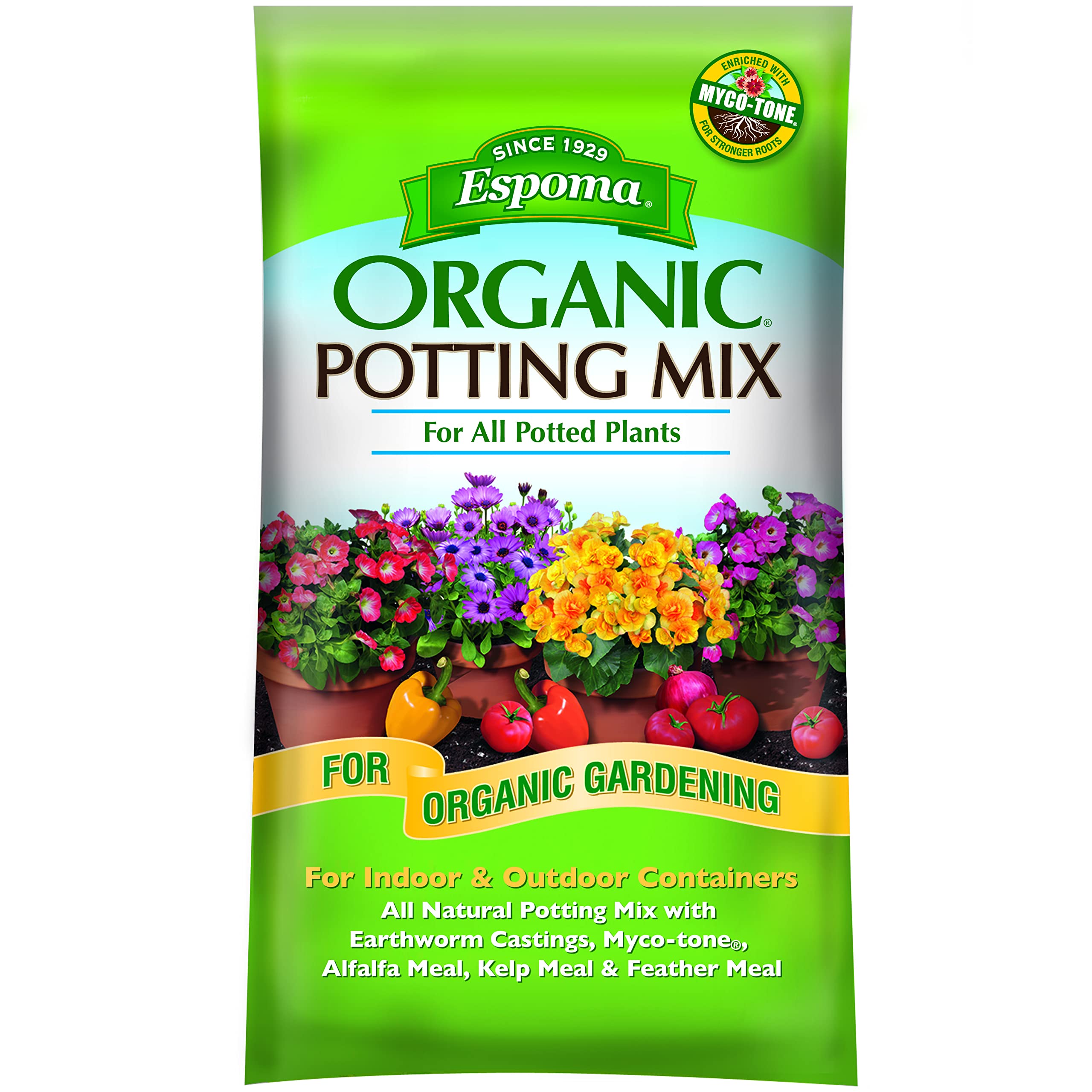Espoma AP16 16-Quart Organic Potting Mix