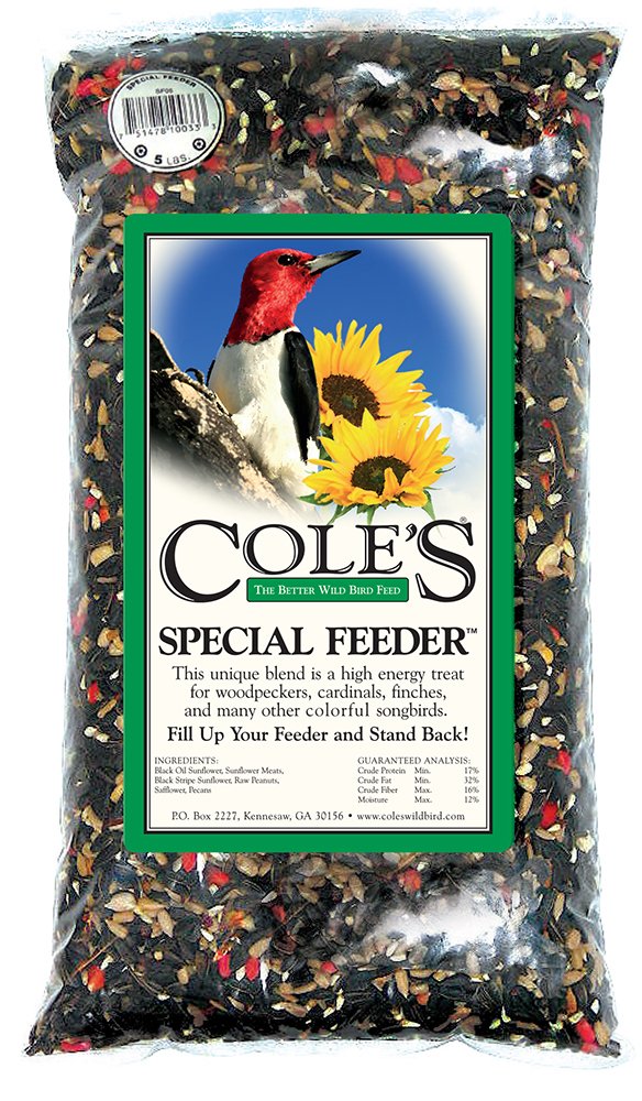 Cole's SF05 Special Feeder Bird Seed, 5-Pound
