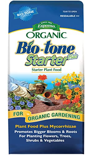 Espoma BTSP8 Organic 4-3-3 BioTone Starter Plus Fertilizer, 8 lb (1, Тhree Pаck)