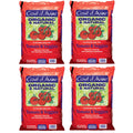 Coast of Maine Organic & Natural Planting Soil for Vegetables & Tomatoes - Premium Planting Soil w/ Composted Manure, Sphagnum Peat Moss for Multi Use Ground & Containers - Enhanced Drainage (20 Qt)