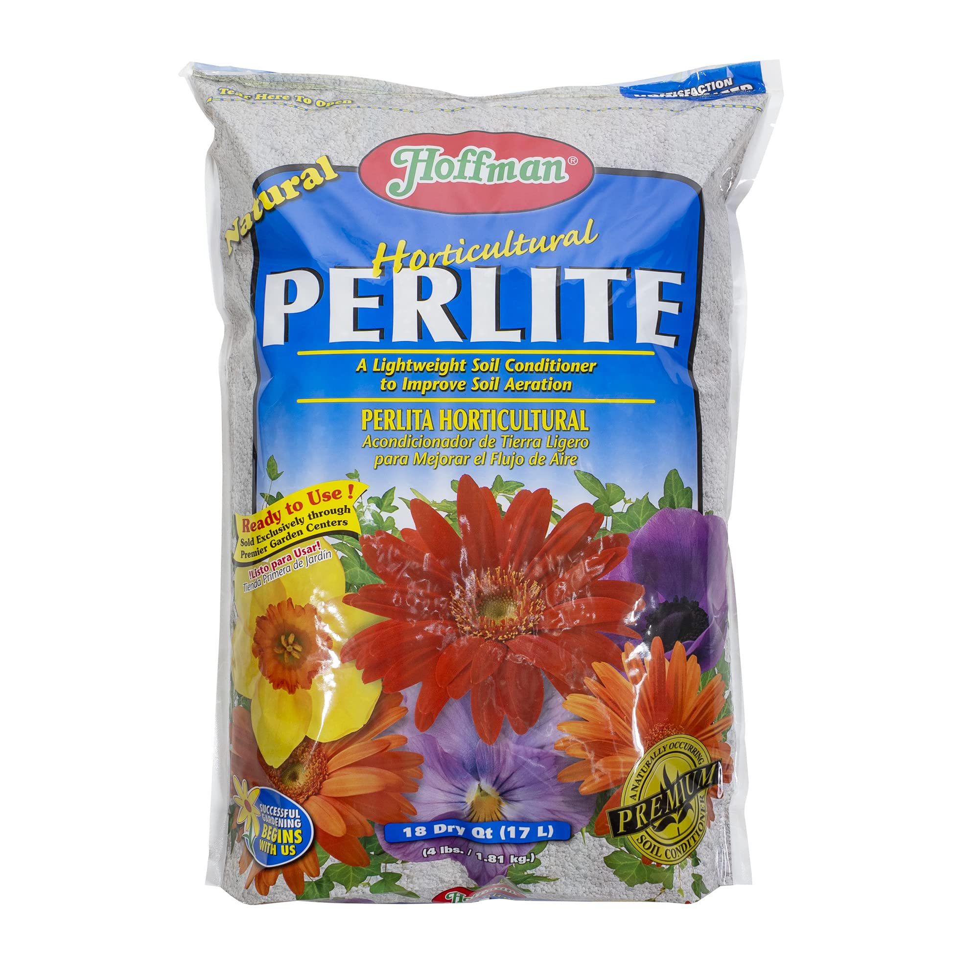 Hoffman 16504 Horticultural Perlite, 18 Quarts