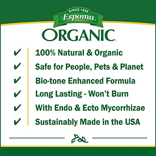 Espoma BTSP8 Organic 4-3-3 BioTone Starter Plus Fertilizer, 8 lb (1, Тhree Pаck)