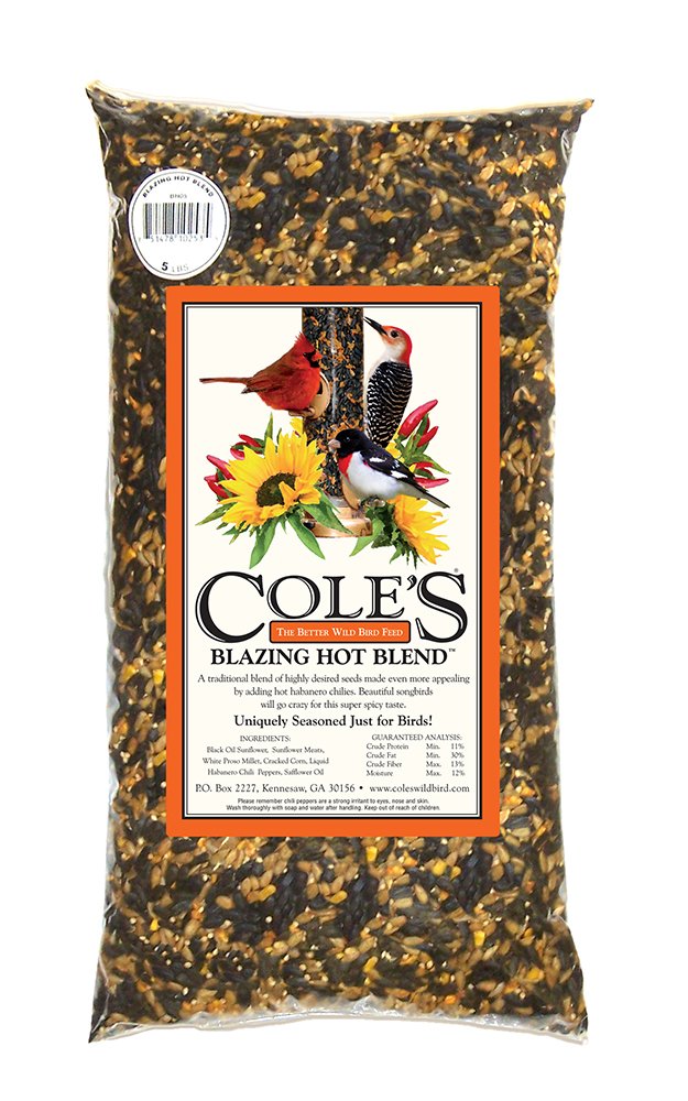 Cole's BH10 Blazing Hot Blend Bird Seed, 10-Pound (Тwo Рack)