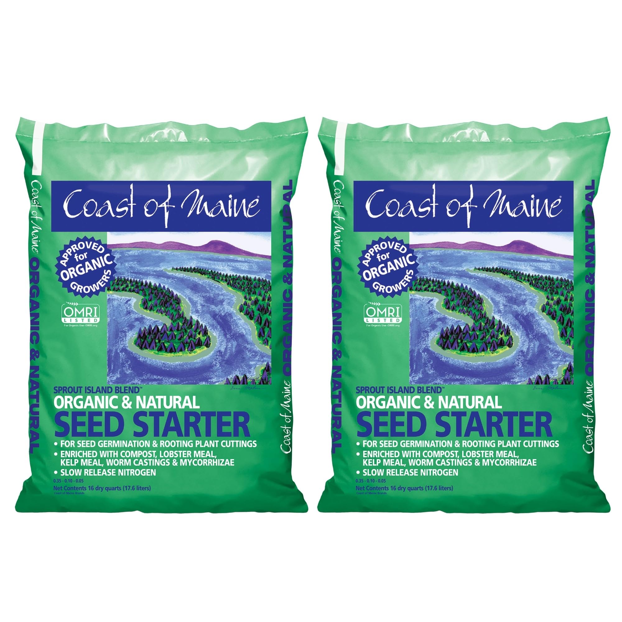 COAST OF MAINE Seed Starter, 16 QT