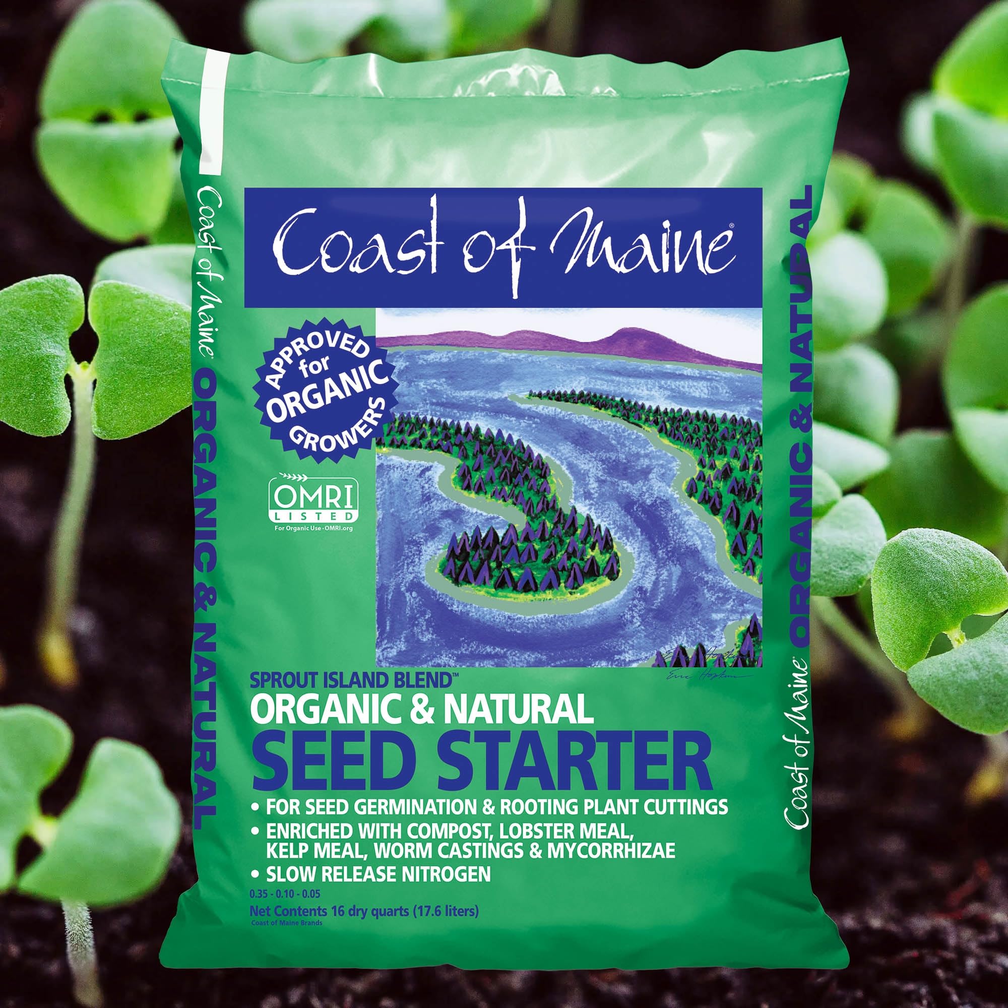 COAST OF MAINE Seed Starter, 16 QT