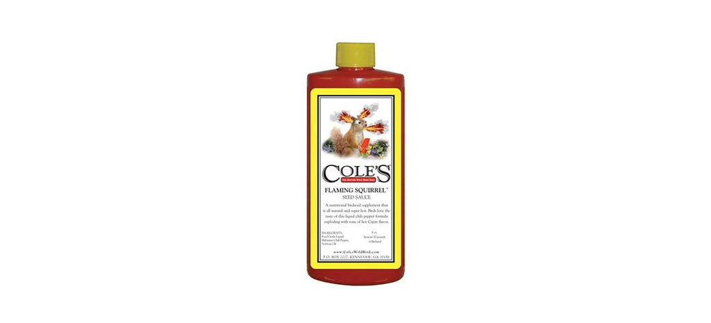 Cole's FS16 Flaming Squirrel Seed Sauce, 16-Ounce