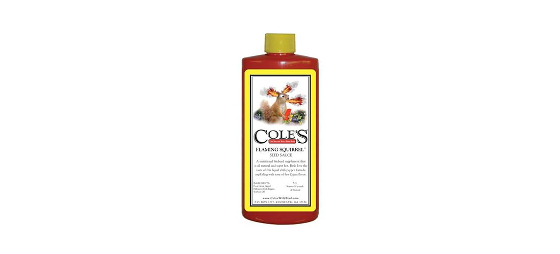 Cole's FS16 Flaming Squirrel Seed Sauce, 16-Ounce