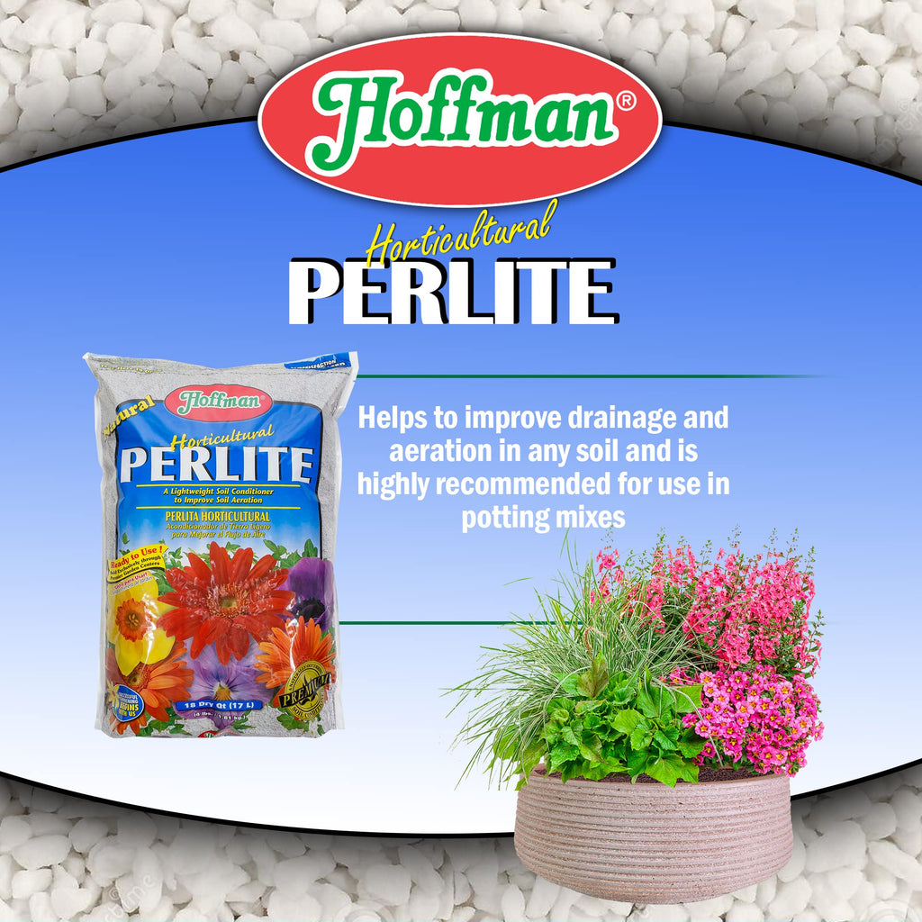 Hoffman 16504 Horticultural Perlite, 18 Quarts